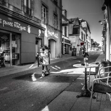 photographie Hocine Saad / Douarnenez/ rue Voltaire