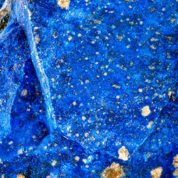 Lapis Lazuli Bague Cabochon Toulhoat